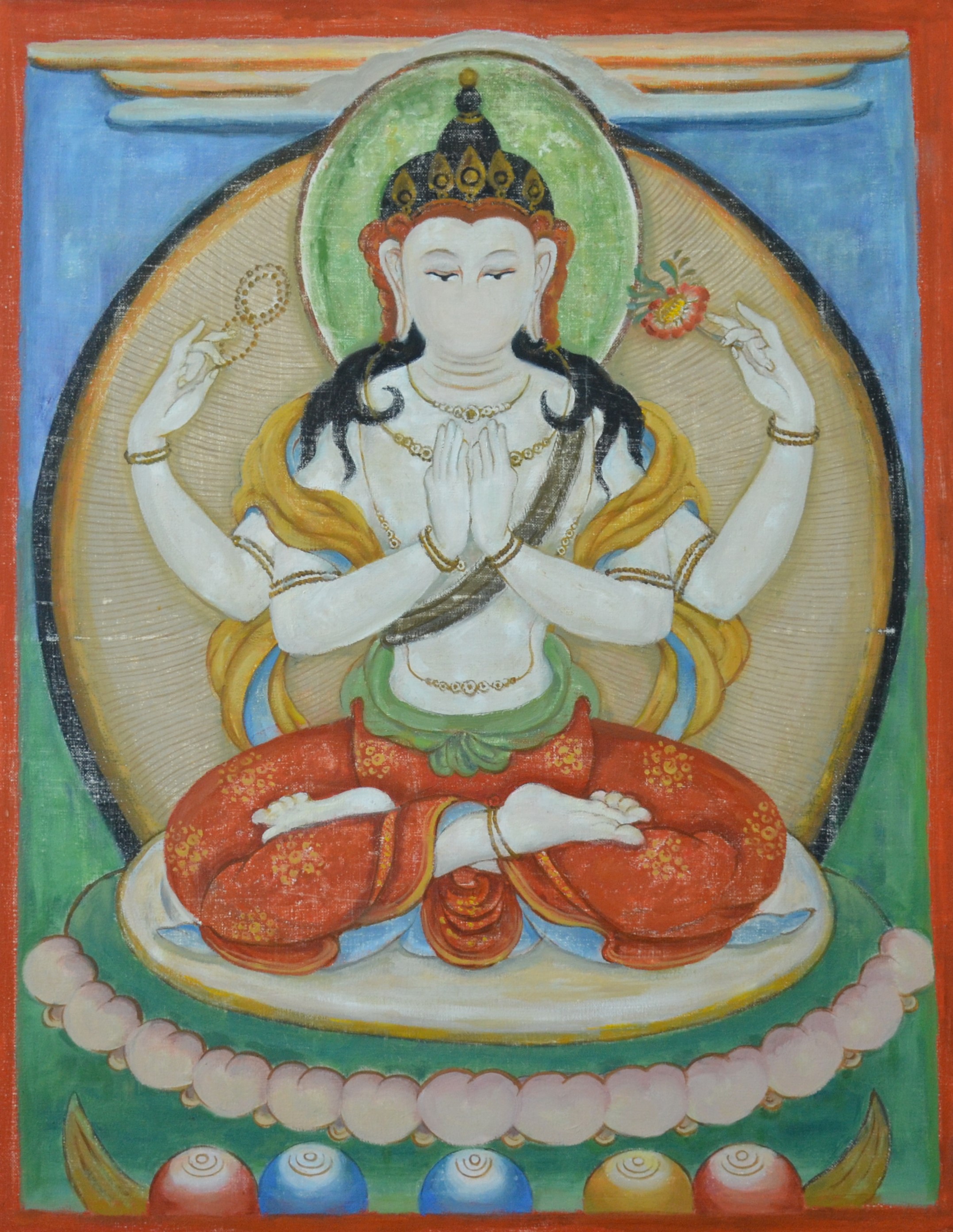 Images from Tibetan Thangka No. 1