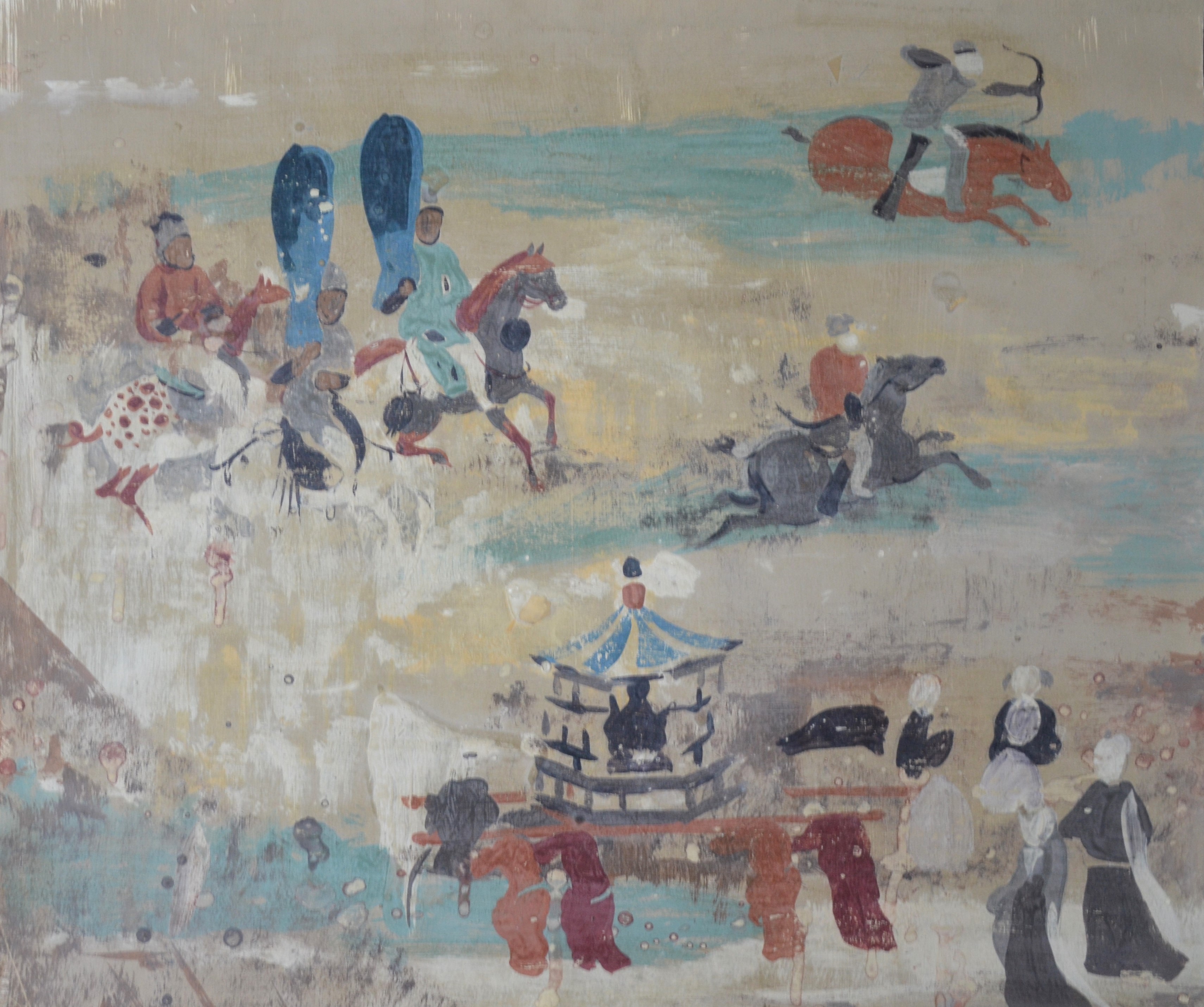 Cave Painting from Dunhuang, China No. 1